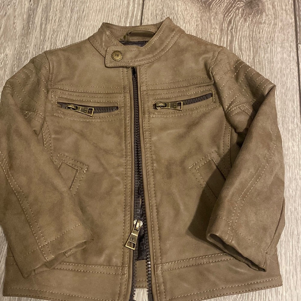 Baby Faux moto jacket